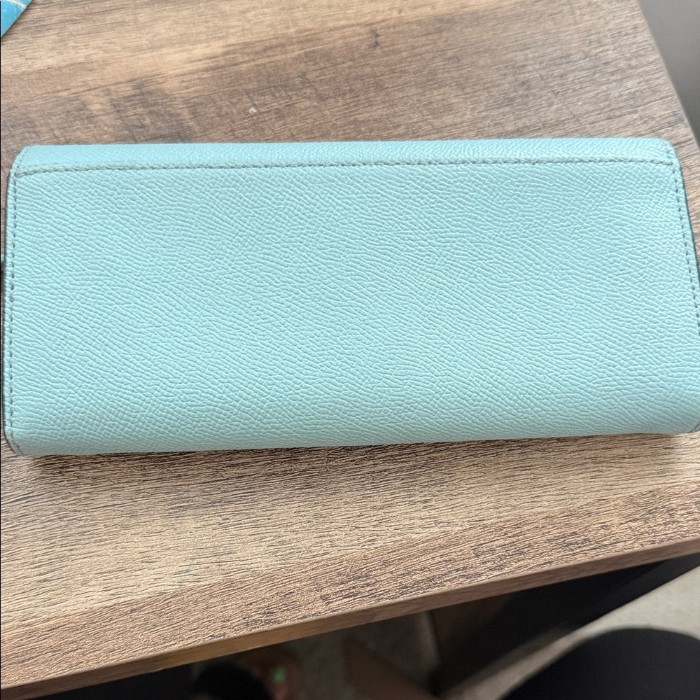 Coach Pebble Leather Continental Wallet - Picture 5 of 9